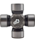 Premium U Joint Cross And Bearing Kit For 35 Series Drivetrain Fix. Close-up of rugged joint with 1.25 inch caps.