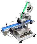 Top Shelf Automatic Desktop Conveyor Labeling Machine Engineered For Zero Stress Workflows On Cosmetics Food And Containers Fast Plug Into Standard Outlet