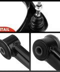 Close-up of Heavy Duty Front Upper Control Arms With Ball Joint And Bushing For Ram 1500 2009 2010 2011 2018 1500 Classic 2019 2024 Dodge Ram 1500