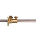 Dead On Double Blade Marking Gauge Kit With Sweet Brass Fence And Insanely Clear Metric Scale For Killing That Guesswork And Nailing Tight Woodshop Layouts, showing brass and steel construction.