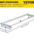 Knockout Router Sled For Dedicated Woodworkers 64 Inch Wide Slab Guide Jig with heavy duty slam lock mechanism displayed with specifications.