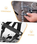 Pro Level Motorcycle Chain Tensioner Tool For Quick Adjustment And Easy Chain Removal Compact Bike Chain Adjuster in use on chain.