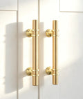Gold Cabinet Pulls 10 Pack 5 Inch Heavy Duty Zinc Alloy Drawer Handles For Cabinets Closets And Cupboards Rust Resistant Hardware Upgrade For Kitchen Bathroom Vanity And Wardrobe Boss Level Quality