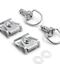Quick Release Fairing Bolts And Quarter Turn Fasteners With Snap Clips For Rider Essentials Silver Aftermarket Hardware showing silver clips and pins.