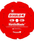 12 Inch Fiber Cement Saw Blade With PCD Teeth Beast For Clean And Precise Cuts 1 Inch Arbor 0.087 Kerf 6000 Max RPM