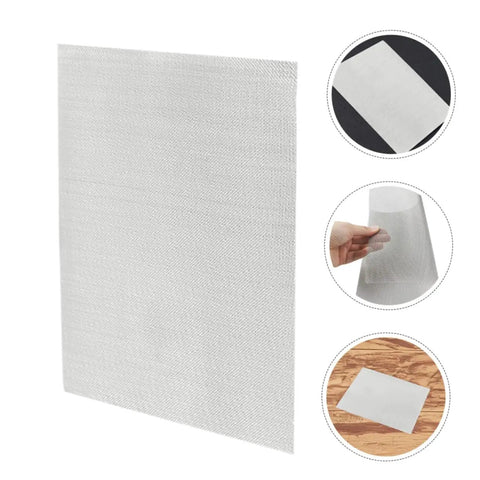 Four Piece Vehicle Bumper Repair Mesh Kit For Quick Easy Car Bumper Fixes Durable Automotive Mesh Screen For Versatile Bumper Repairs