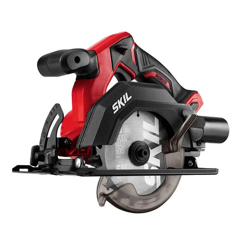 Ultra Compact 12v Brushless Circular Saw Equipped With A Rugged 5 Half Inch Thin Kerf Carbide Blade And A Beefy Onboard Air Blower.