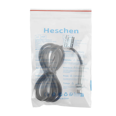 Packaged M8 Proximity Sensor Switch 5V DC 200mA NPN Normally Open Magnetic Metal Detect with 120cm shielded cable in plastic wrap