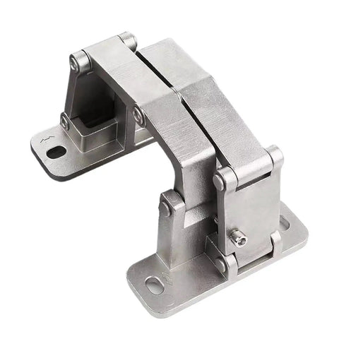 Heavy Duty Invisible Door Hinge With Smooth 180 Degree Swing Made From Badass 304 Stainless Steel Supports Up To 200KG Zero Visible Hardware
