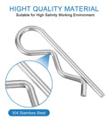 Tough As Nails 4mm By 78mm Hairpin Cotter Pins Kit In 304 Stainless Steel R Clips Retaining Pins