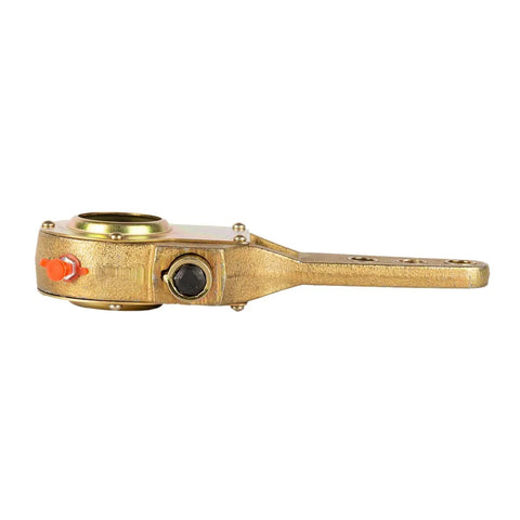 Manual Slack Adjuster 1.5 X 10 Spline For 5 6 7 Inch Arm Lengths KN47001 E612HD R822000 R824000 278323 M435 5 203 Replacement Part For Heavy Duty Trucks And Work Rigs gold finish