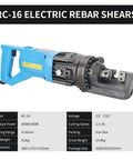 Powerful Electric Hydraulic Rebar Cutter Shears For Steel Bar Cutting 4 To 16mm, showing ergonomic grip, 850W motor.
