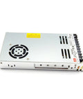 Industrial Switching Power Supply 5V 60A 300W UL Certified, side view showcasing aluminum build and cooling vent.