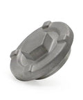 Durable Aluminum Oil Drain Plug With O-Ring For Yamaha Wr125 Trail Sm And Yzf125 Quick Install Anti Corrosion Bolt Kit, gray threaded cap