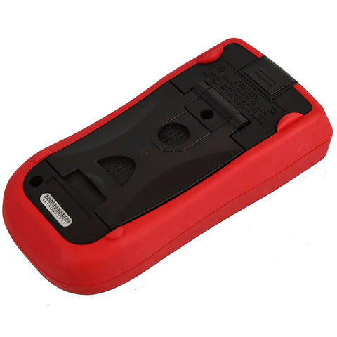 Pro Grade AC DC Auto Ranging Digital Multimeter With True RMS, RS232 PC Data Logging, shown with heavy duty field holster.