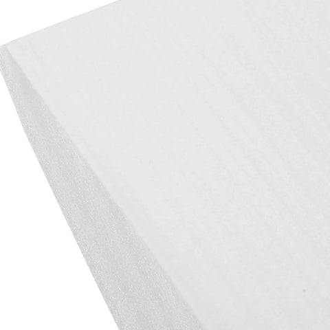 Close-up of white EPE foam, part of 100 Pack EPE Foam Pouches For Packing Dishes And Fragile Items Lightweight Cushioning Wrap Pouches Bulk