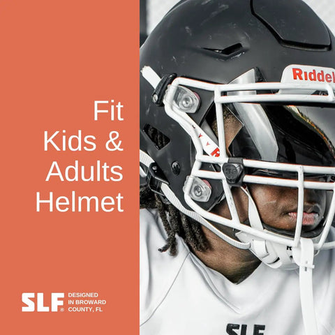 Ultimate Football Helmet Visor Clips Set With Quick Release Screws For Easy On No Tools Needed Universal Fit Black 1 Pair Clips And 1 Pair Screws Durable Secure Visor Attachment For Game Day displayed on helmet.