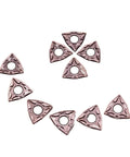 10 Pack Of Indexable Carbide Lathe Inserts With WNMG080408 Geometry For Steel Or Cast Iron Turning