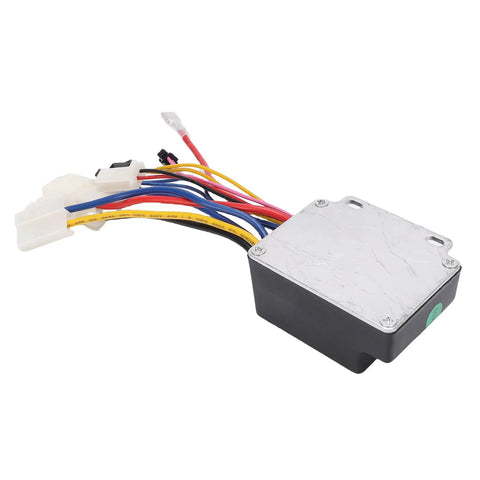 12V Brushed Motor Speed Controller For Electric Bikes And Scooters With Tough Metal Construction And Great Heat Dissipation