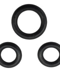 Dipstick And Drain Plug Seal O Ring Kit For Volvo Penta DP SX Lower Unit Gear Oil Change, black O-rings, compatible with OEM 3852045