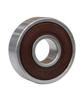 Side view of 608-2RS 608DD Precision Ball Bearings 8x22x7mm with double rubber seal, pre-lubricated for high-speed performance.