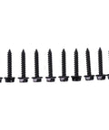 Heavy Duty Clutch Cover Screw Bolts Set Of Ten Fits Polaris RZR And Ranger 570 900 1000 2013 Through 2020 Replaces Oem 7519330, black screws