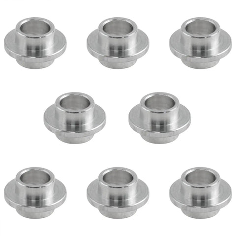 8 Millimeter Aluminum Roller Skate Bearing Spacer Set For Skateboard Scooter Quad Axles Dope Smooth Rotation Durable Alloy Spacer For Inline Skates