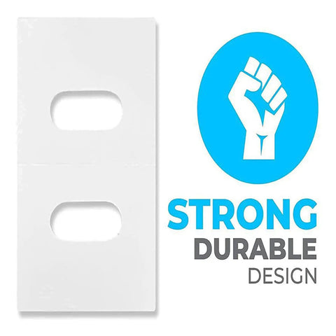 Strong durable design of 10 Pcs Vertical Blind Repair Clip Set With Clear Tabs Replacement For Quick DIY Fixes At Home Or Office