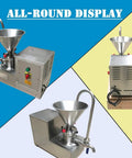 All-round display of Heavy Duty Pro Grade Commercial Split Peanut Butter Maker Grinder Stainless Steel Colloid Mill