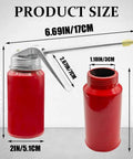 Grease Monkey Approved Manual Pump Oil Can And Oiler Gun Two Pack With Dripless Long Spout For Car And Motorcycle Maintenance Solid Steel Construction 200ml size dimensions