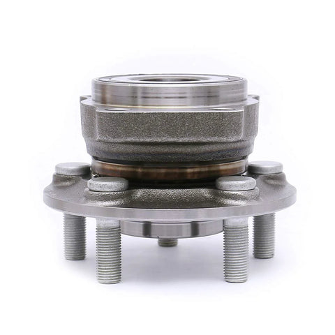 Front view of Front Wheel Bearing And Hub Assembly For Subaru Model 513303 2005 2014 Legacy Outback Forester Impreza