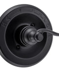 Pressure Balancing Valve Trim Replacement For D14 Series Matte Black With Easy Adjust Lever Handle And Temperature Indicator