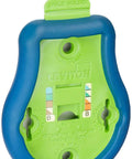 Palm Termination Crimping Pliers Tool For AV Connectors with Punchdown Operation in green and blue, top view