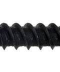 Phillips Flat Head Twinfast Wood Screws With Black Phosphate Coating For Cabinet Assembly And Diy Builds Tough As Nails Dual Thread Design.