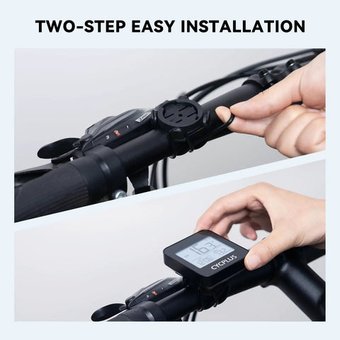 Installation steps of GPS Bike Computer For Riders Wireless Cycling Computer With Auto Backlight Waterproof Speedometer And Odometer Long Battery Life Plus Easy Ride Stats And Detailed Data Analysis New Upgraded Model