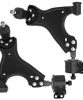 10 Piece Front End Suspension Kit For Buick Enclave, Chevrolet Traverse, GMC Acadia, And Saturn Outlook Replaces Lower Control Arms