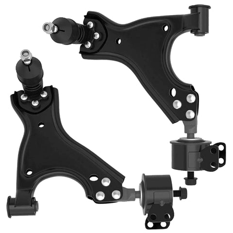 10 Piece Front End Suspension Kit For Buick Enclave, Chevrolet Traverse, GMC Acadia, And Saturn Outlook Replaces Lower Control Arms