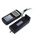Hella Reliable Portable Surface Roughness Tester Meter With Dead Simple Digital Gauge Displays For Machined Metal Parts And Fast Shop Floor Checks Right On The Spot showing digital gauge and sensor unit.