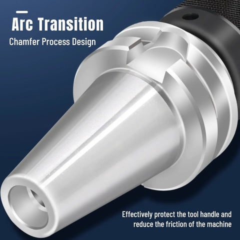 Super Heavy Duty BT40 Drill Chuck Tool Holder For CNC Milling Machines Featuring Self Tightening Carbon Steel Jaws And Premium Heat Treated Grip Built Like A Tank For Pros
