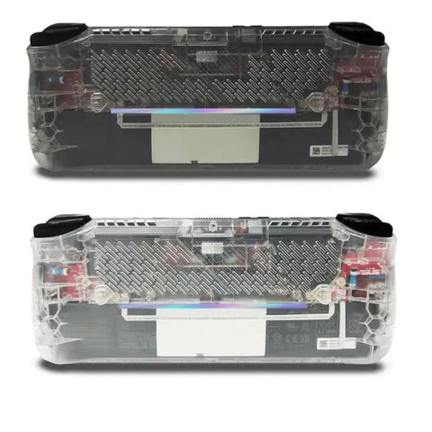 Back Plate Panel Heat Management Cover for Ally X 2024 Replacement Shell Transparent Black 1x1 Fit