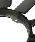 Durable Cooling Fan Blade Replacement close-up, black plastic material, bolt-on design for efficient cooling performance.