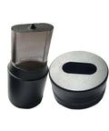 8-Piece Hydraulic Oval Hole Punch Die Set For CH-70 And CH-60 Punching Machines, chrome steel oval dies, close-up view