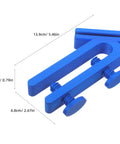 Adjustable Abs Hose Holder Clamps for Bucket and Garden Hose Storage 2 Pc Set Quick Assembly Water Pipe Fixing Clip