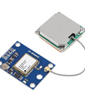 Coliao 2pcs GY-NEO6MV2 NEO-6M GPS Module with large antenna, blue board, RS232 TTL interface, and EEPROM for APM2.5