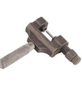 Universal Chain Breaker Tool for 420 to 530 Roller Chains, Pro Grade Heavy Duty Steel Motorcycle Chain Cutter with handle