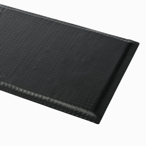3x5 Ft Anti Fatigue Floor Mat 15/16 Inch Thick Diamond Plate Non Slip Ergonomic Standing Mat For Industrial Grade Use Reducing Leg And Back Pain Heavy Duty Comfort For Long Shifts Workhorse Quality