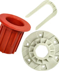Washer Basket Driven Hub Kit And 52719 Washing Machine Basket Bushing Replacement Set For Whirlpool Maytag Kenmore VMW Replaces AP5665171 PS6012095 W10528947VP W10396887 W10528947 red plastic hub and bushing parts
