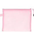Mesh Zipper Pouch A5 Size File Organizer Bag 10 Pack for Travel On the Go Office School Supplies and Cosmetics 9.4 by 7.1 Inches Pink Nylon Document Bags