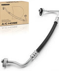 Top Shelf A C Discharge Line Hose Kit Compatible With Jeep Wrangler JK 2007 Through 2011, heavy duty rubber and aluminum construction.