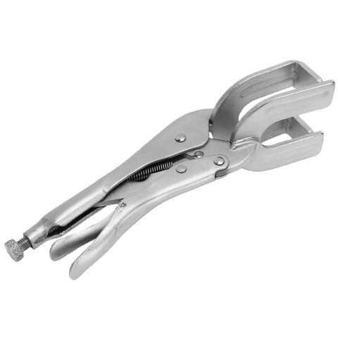Vikye 9 Inch U Shaped Locking Pliers Heavy Duty Steel Welding Clamp For Precise Metal Fabrication Holds Firm One Hand Easy Use Super Grippers